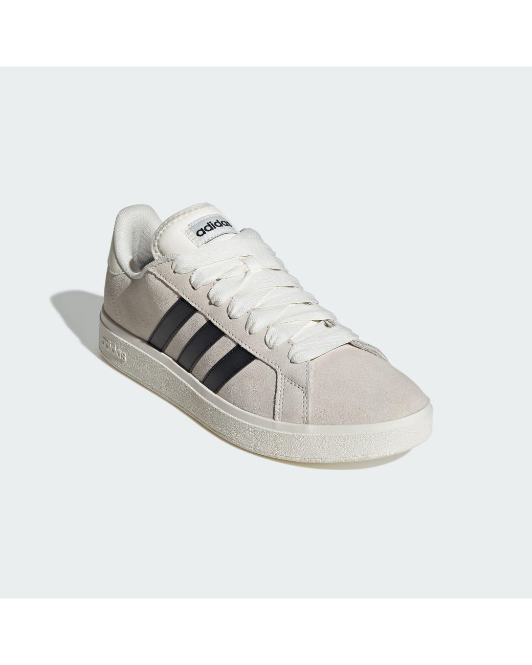 Adidas White Grand Court Base 00S Shoes