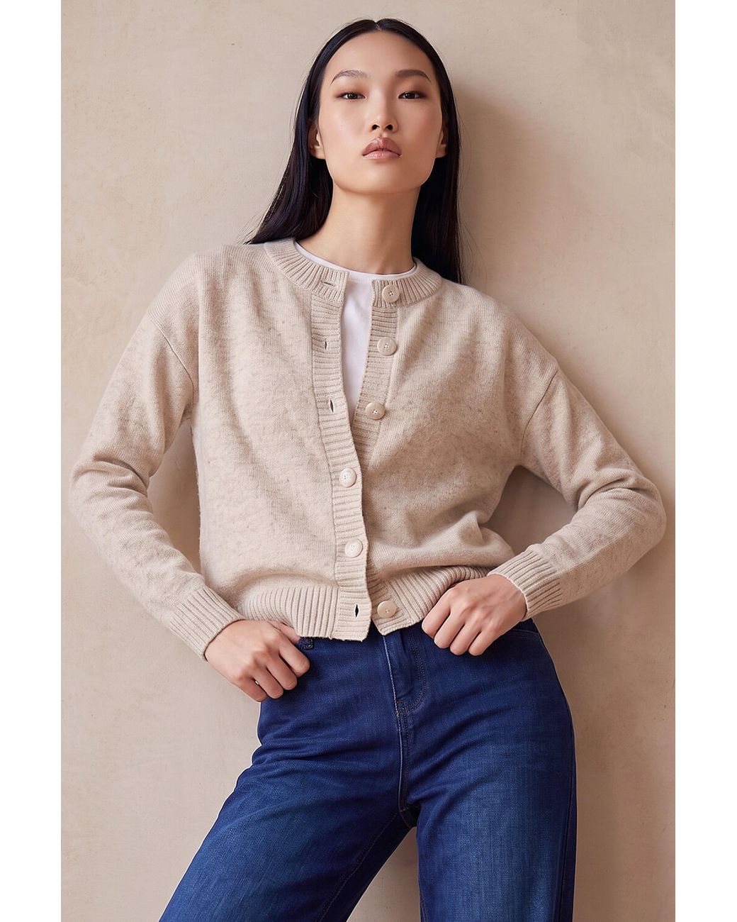 D.u.s.k Blue Buttoned Cardigan