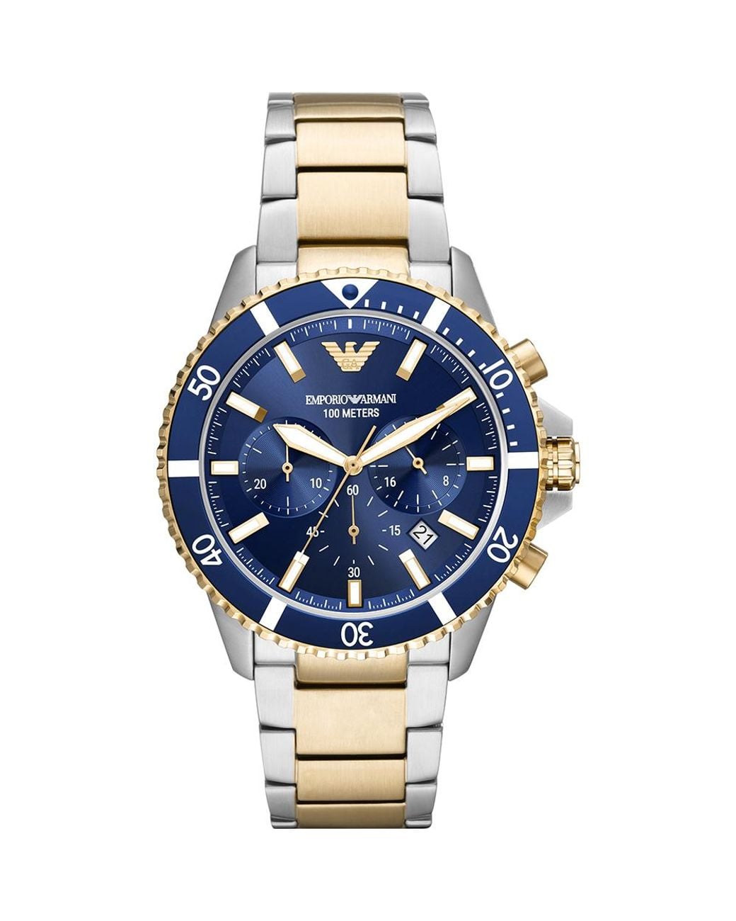 Emporio Armani Blue Diver Multicolour Watch Ar11362 for men
