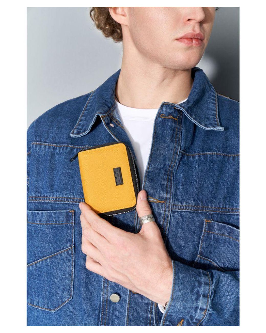 Consigned Yellow Cornel S Roll Top Backpack