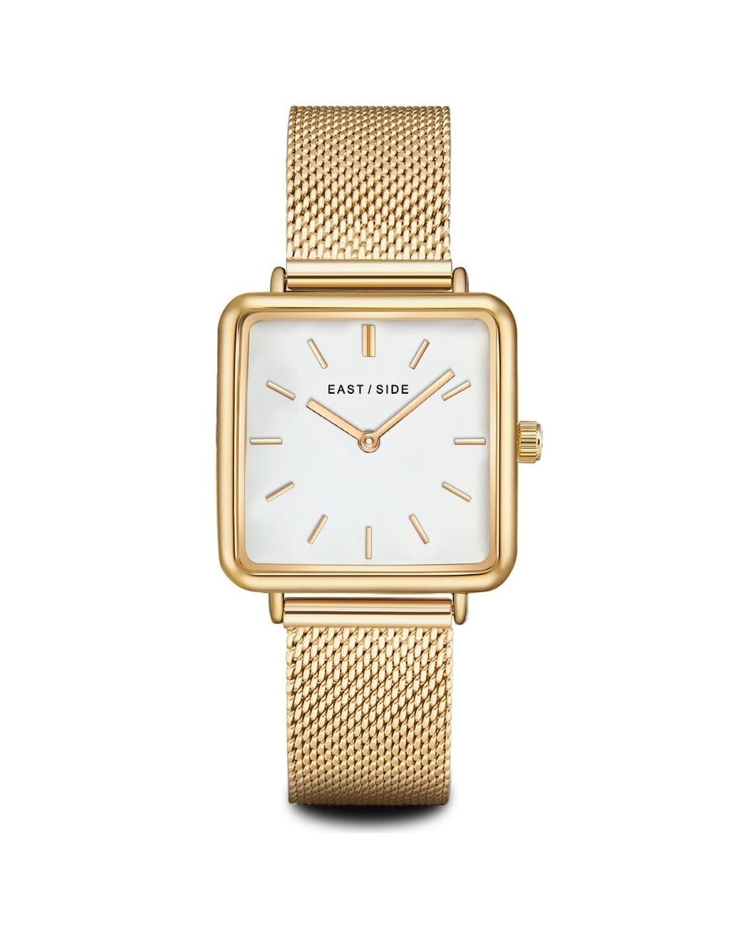 Eastside Metallic Quartz Stainless Steel Watch Metal Composite