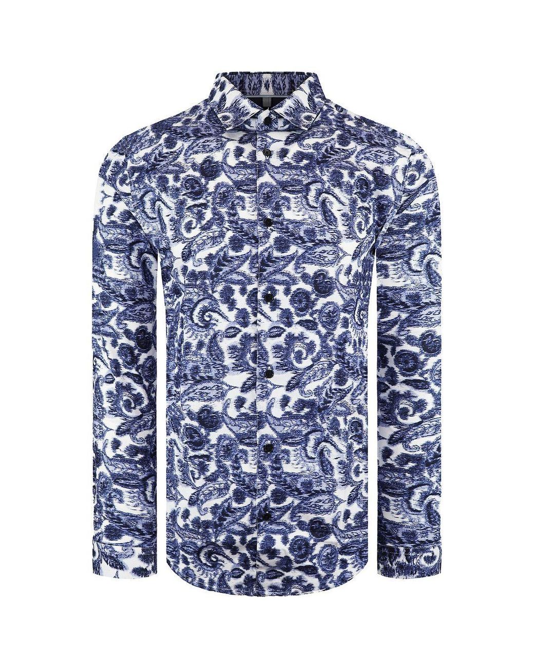 Ted Baker Blue Uldale Parsley Shirt for men