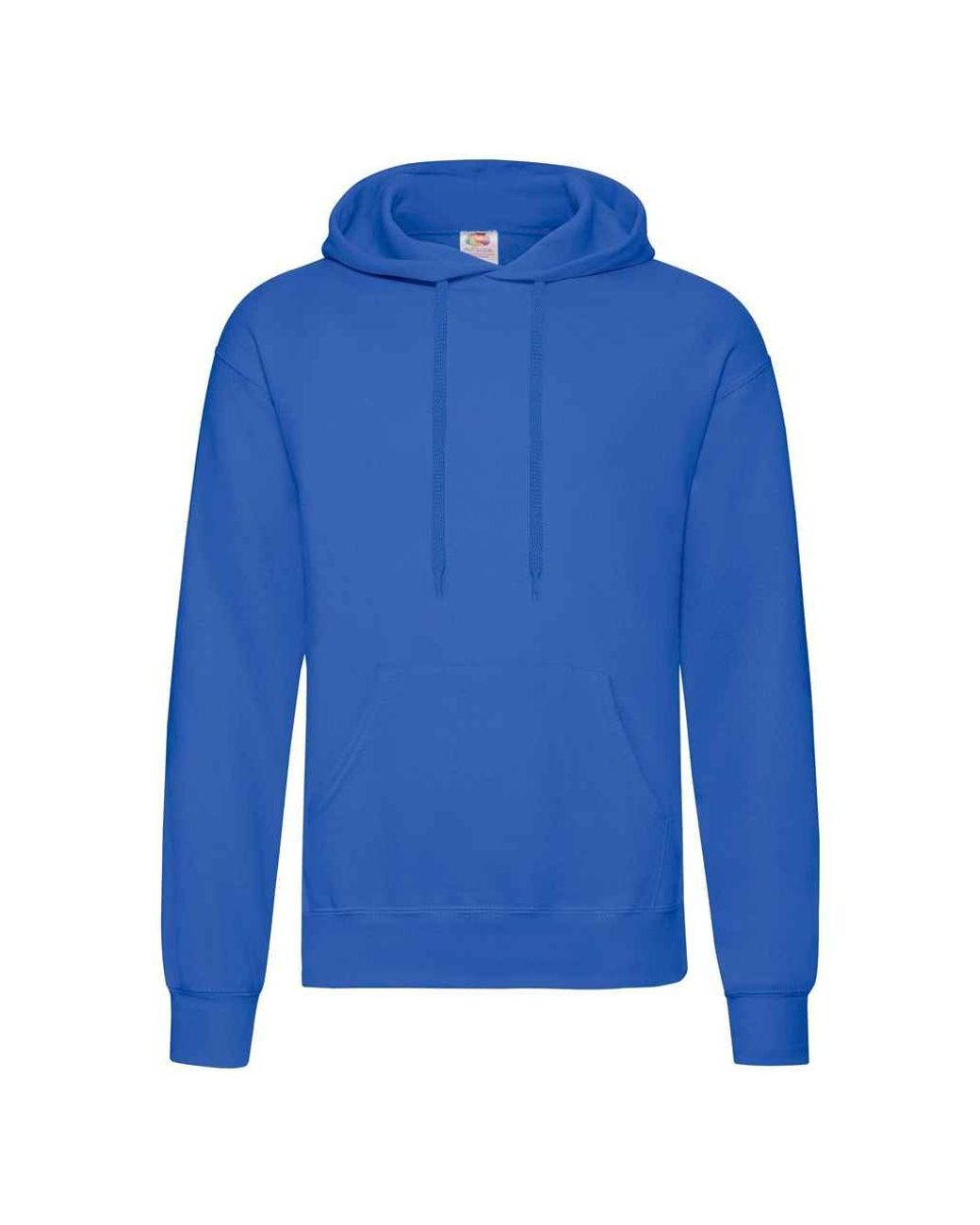 Fruit Of The Loom Blue Adults Classic Hooded Sweatshirt (Royal)