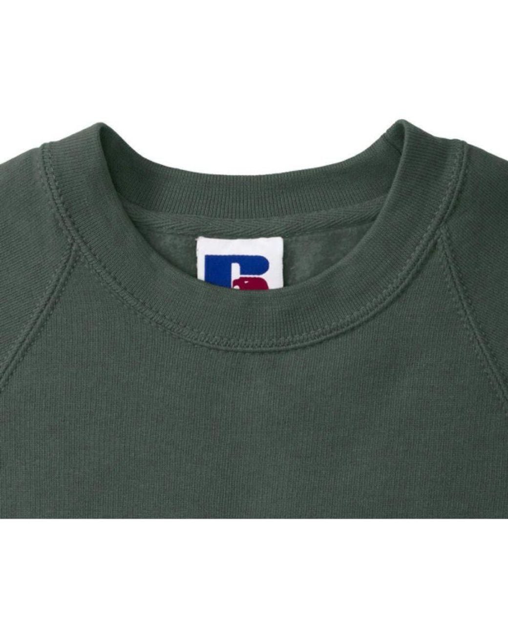 Russell Green Classic Sweatshirt (Bottle)