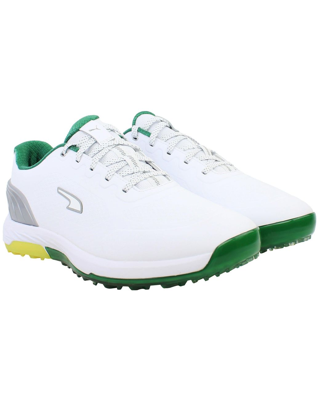 PUMA White Alphacat Nitro Golf Shoes for men