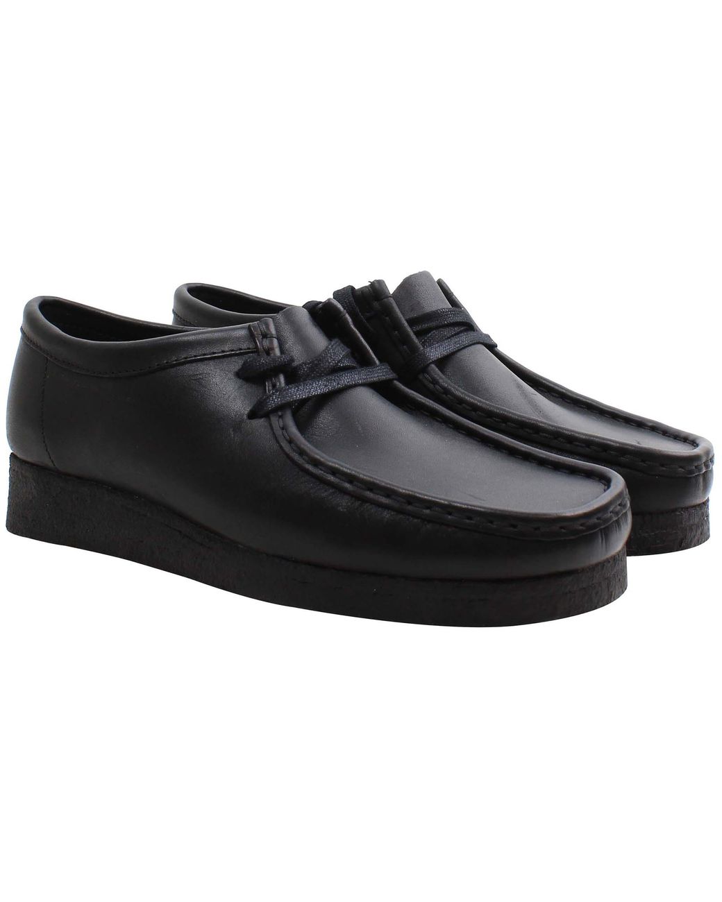 Clarks Black Wallabee Boots