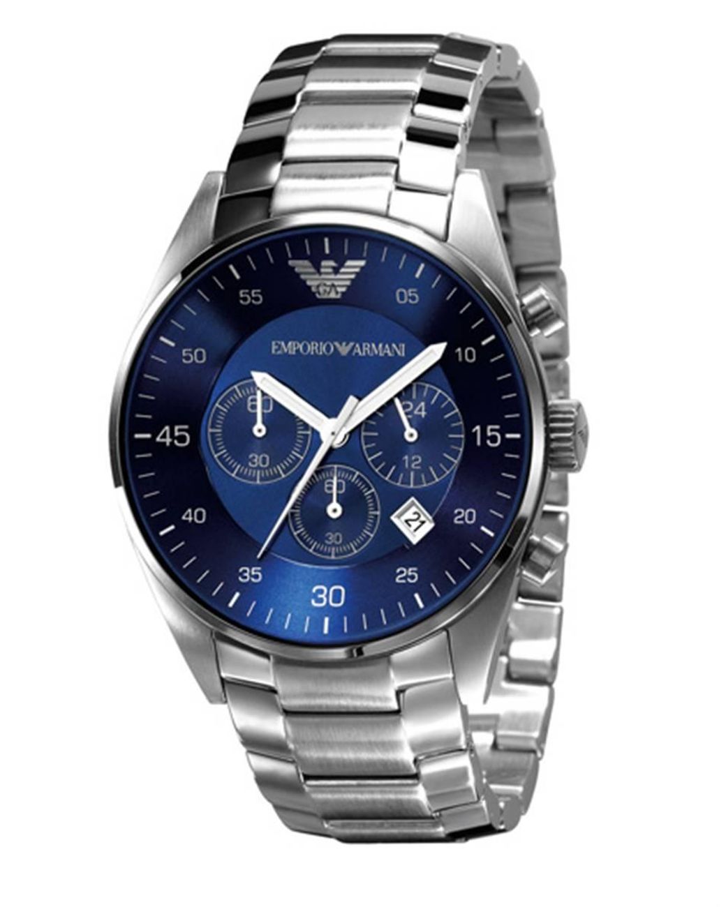 Emporio Armani Blue Chronograph Watch Ar5860 for men