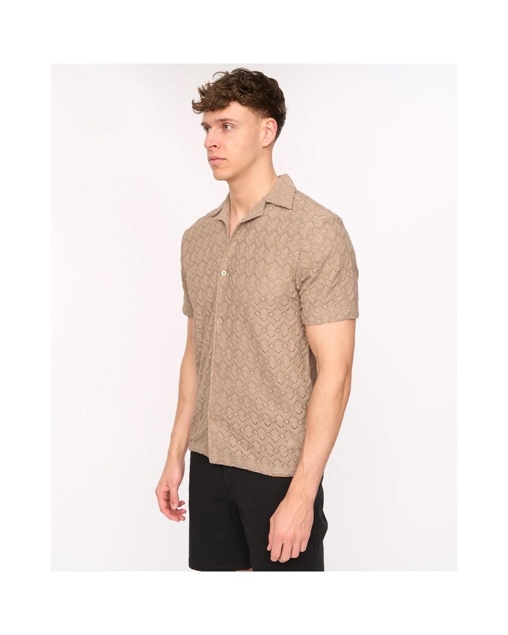 Duck and Cover Natural Foxborough Shirt for men