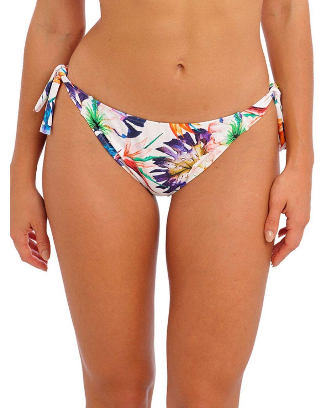 Fantasie Blue Paradiso Tie Side Bikini Brief