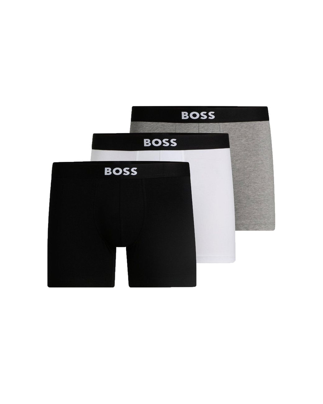 Boss Black 3 Pack D.Beckham Boxer Briefs for men
