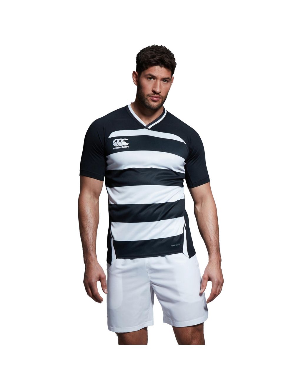 Canterbury Blue Evader Vapodri Hoop Detail Jersey for men