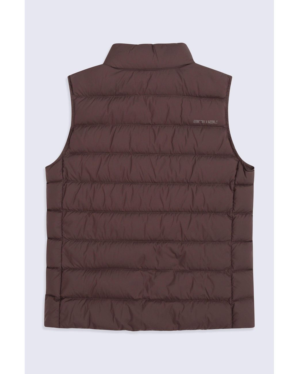 Mountain Warehouse Brown Lightweight Down Gilet Water Resistant Sleeveless Body Warmer Jacket