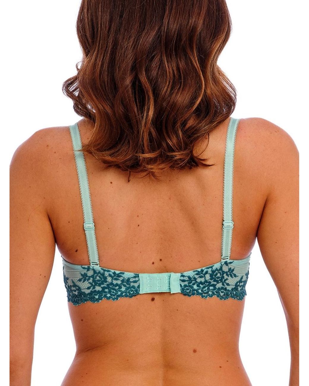 Wacoal Blue Embrace Lace Plunge Underwire Bra