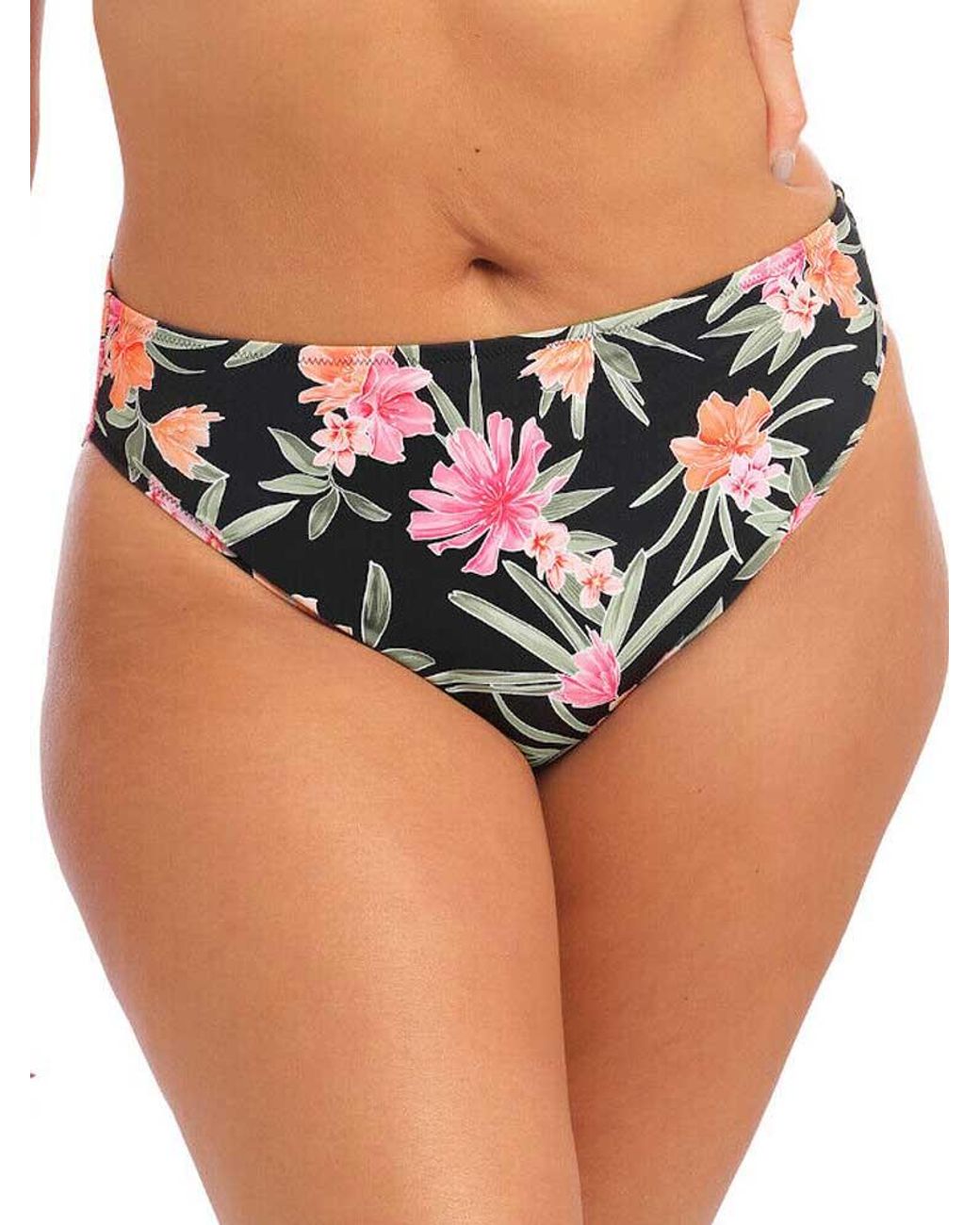 Elomi Black Dark Tropics Bikini Brief