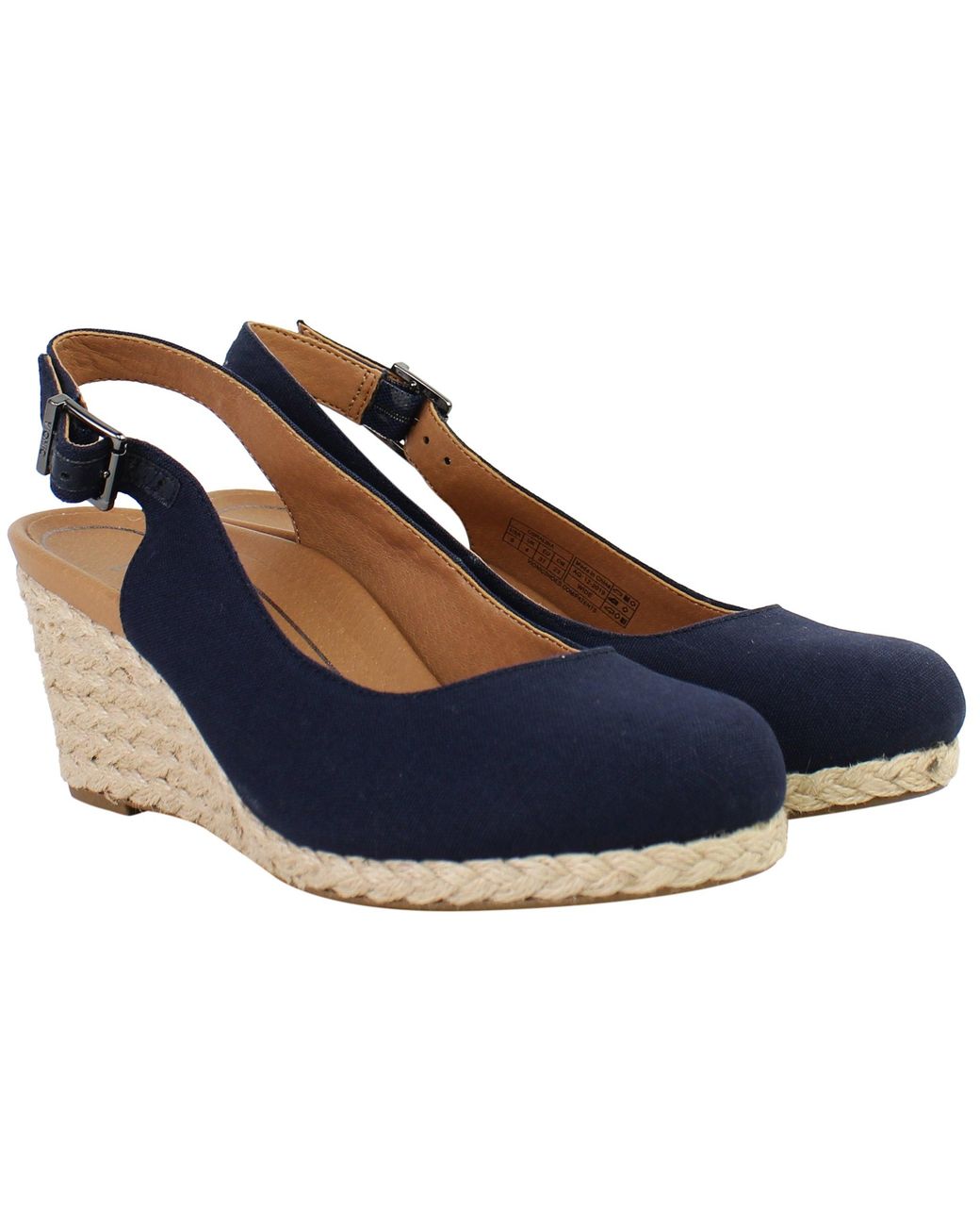 Vionic Blue Coralina Wedges