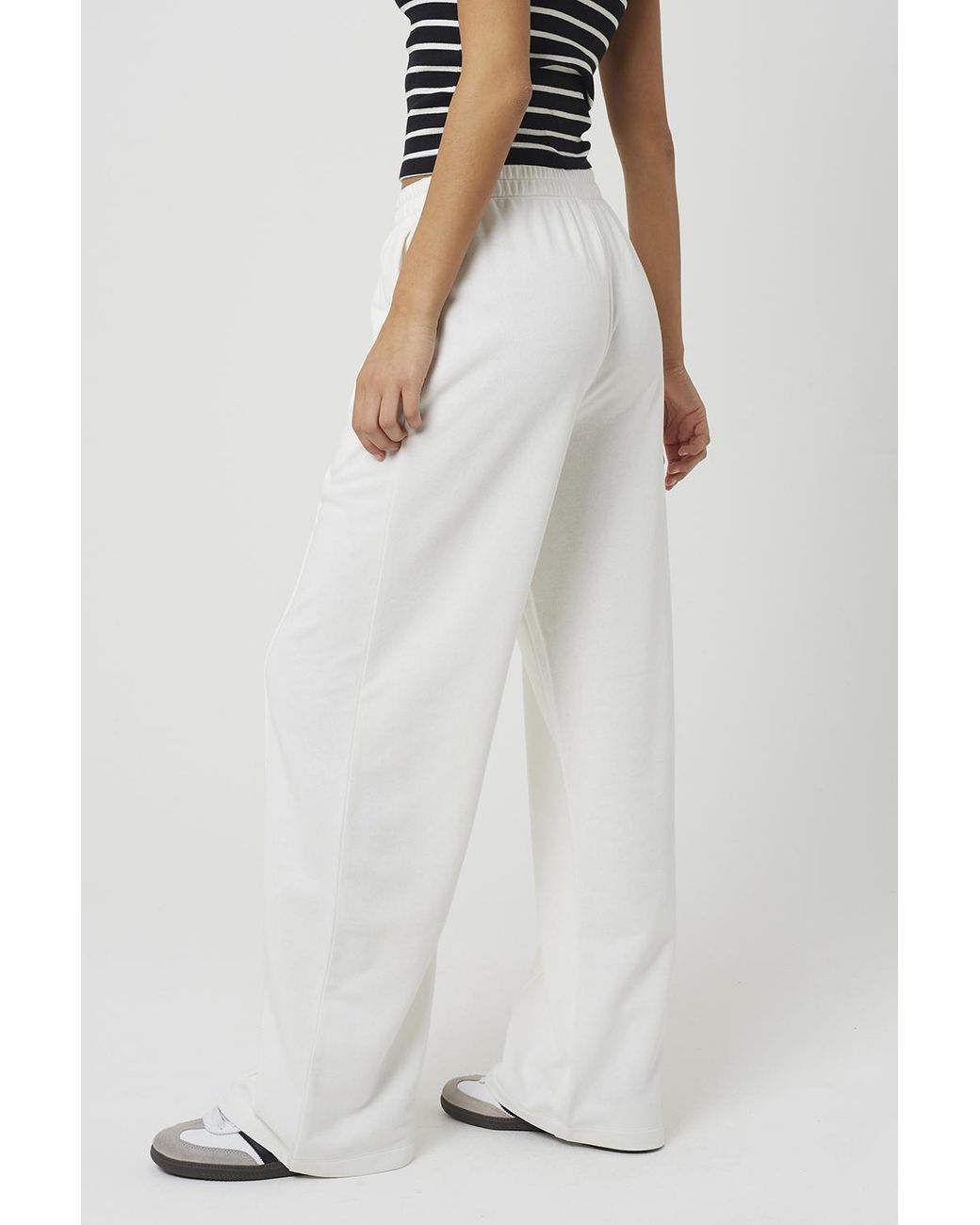 Brave Soul Black Jersey Jogger With Seam Detail