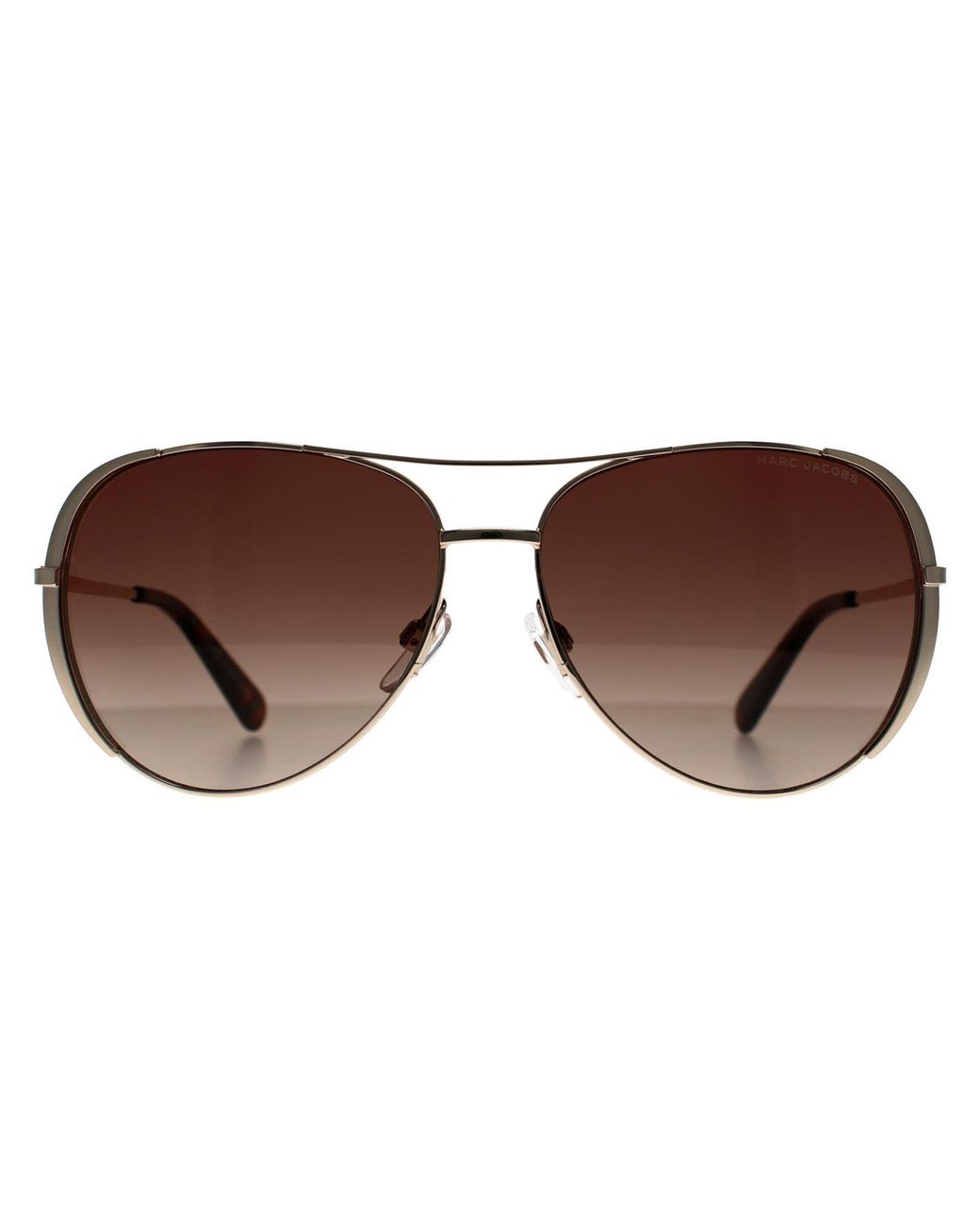 Marc Jacobs Brown Aviator Havana Gradient 686/S Metal