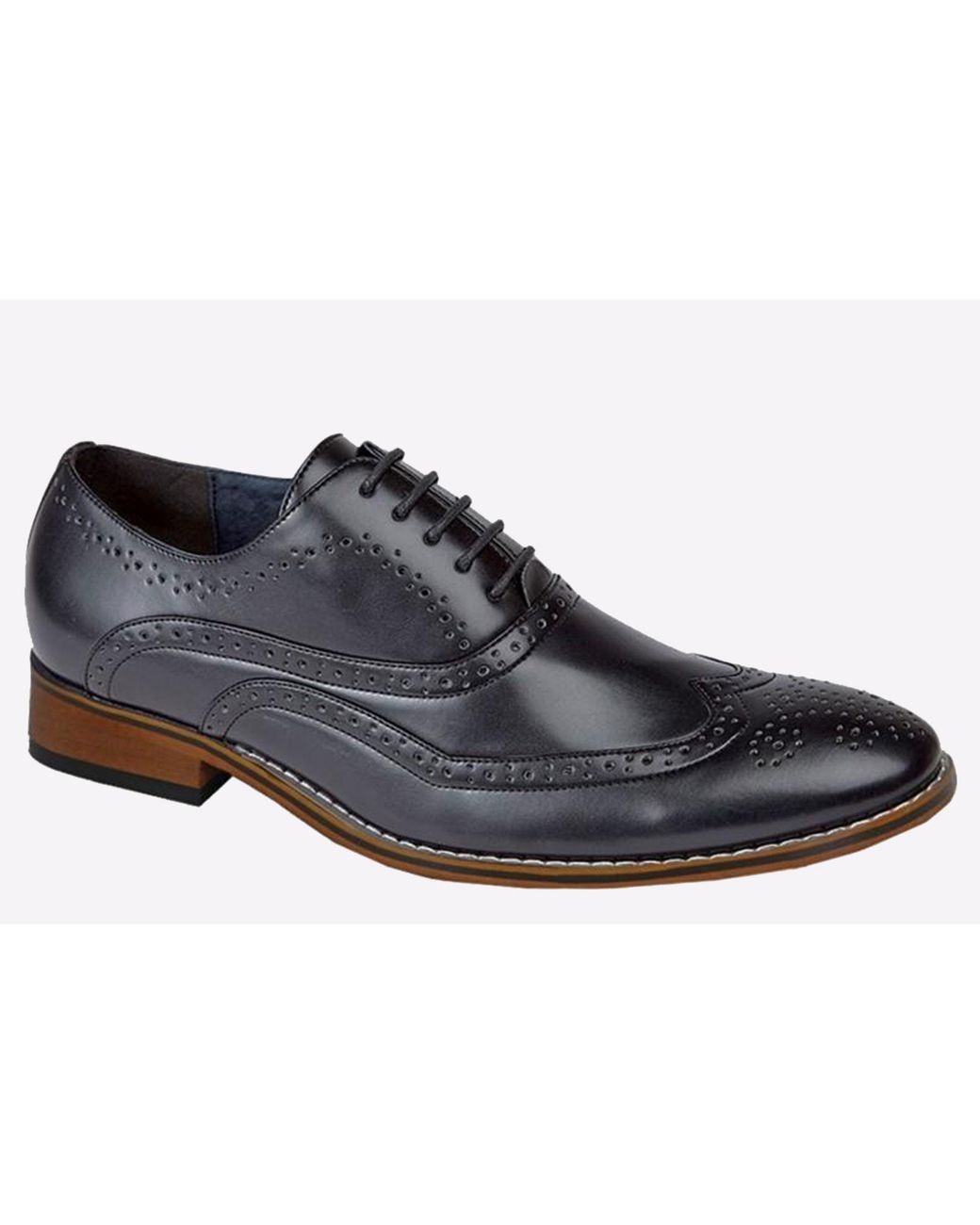 Goor Black Jurupa Brogues for men
