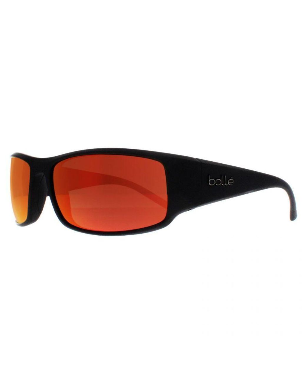 Bolle Brown Wrap Matte Volt+ Ruby Polarized King for men