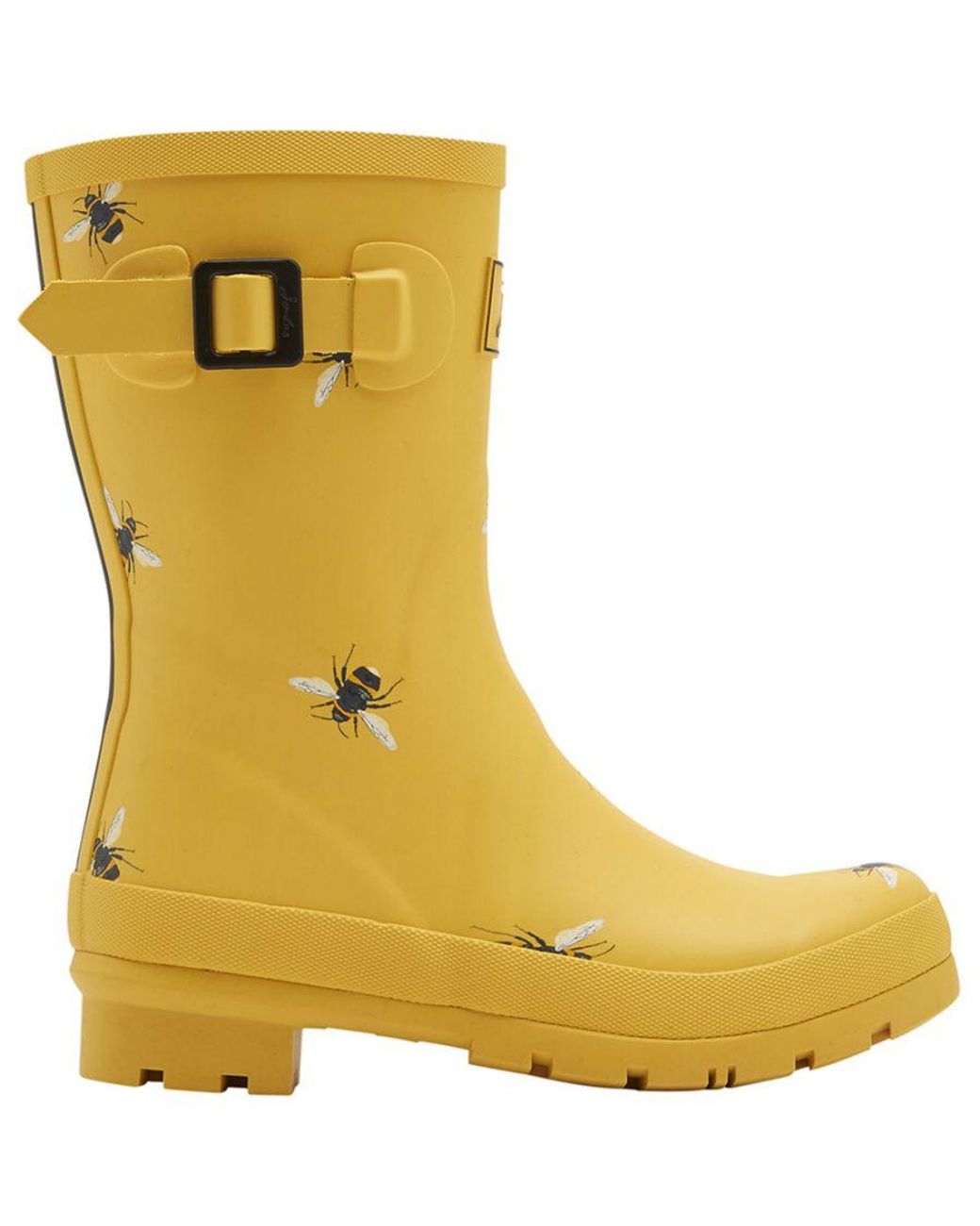 Joules Molly Welly Midheight Printed Wellington Boots Rubber in Yellow |  Lyst UK