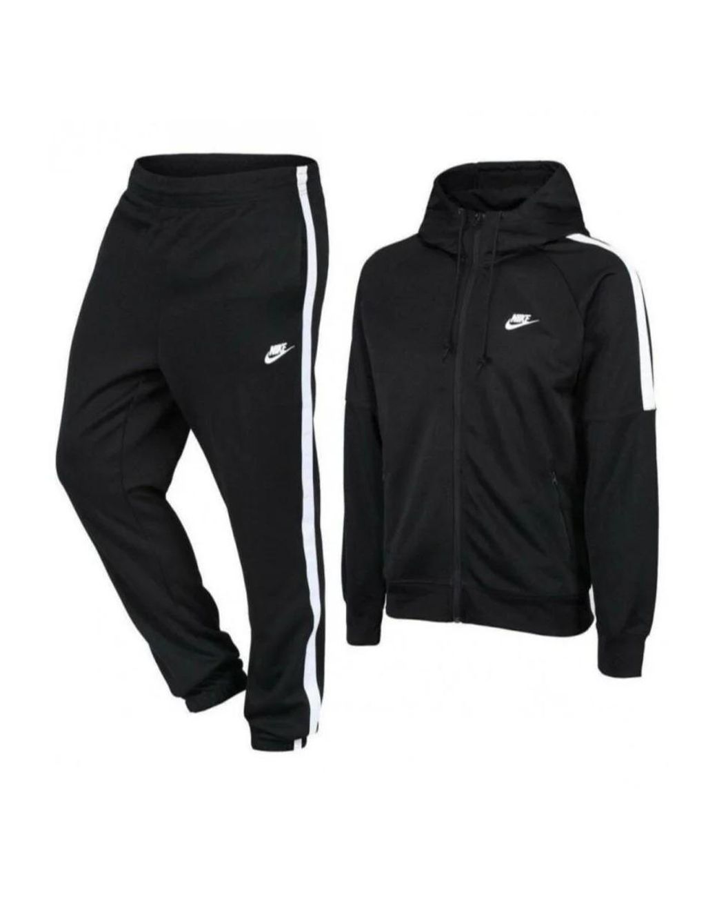 Nike Black Tribute Poly Tracksuit for men