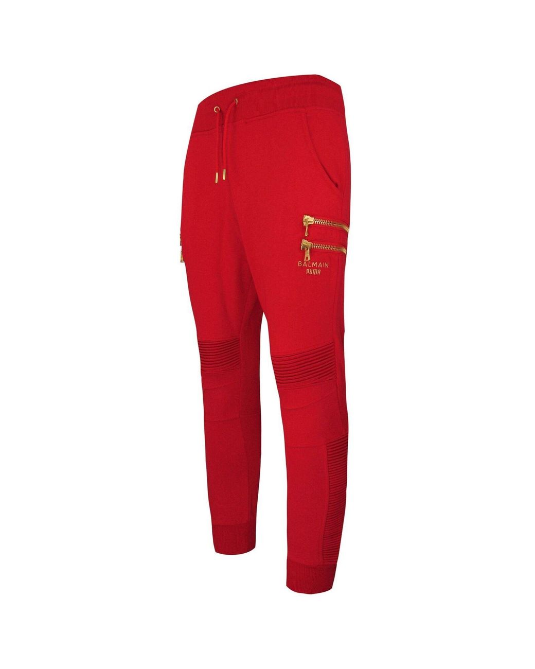PUMA Red X Balmain Track Pants