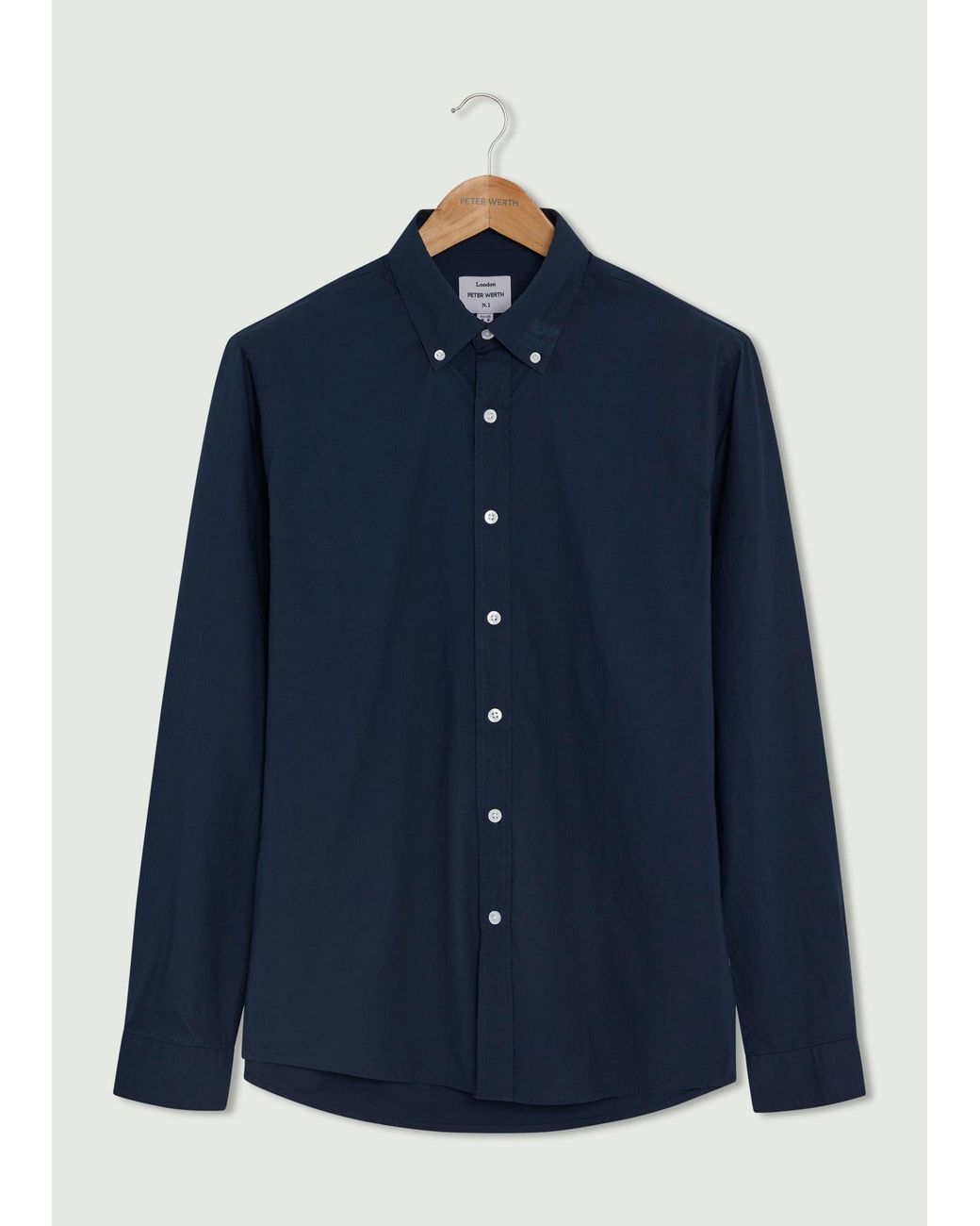Peter Werth Blue Peak Ls Shirt for men