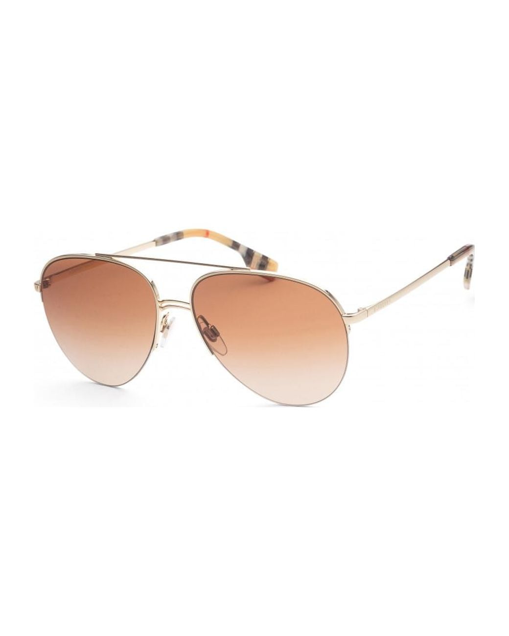 Burberry White Be3113-110913-59 Be3113 59 110913 Ferry Sunglasses