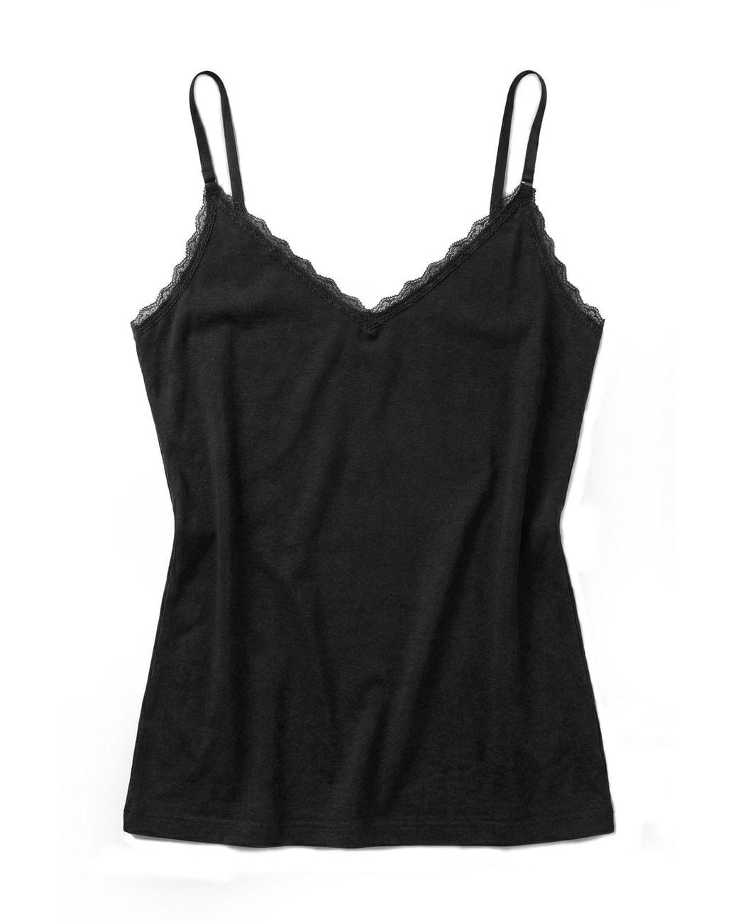 Öts Black Fitted Tank Top