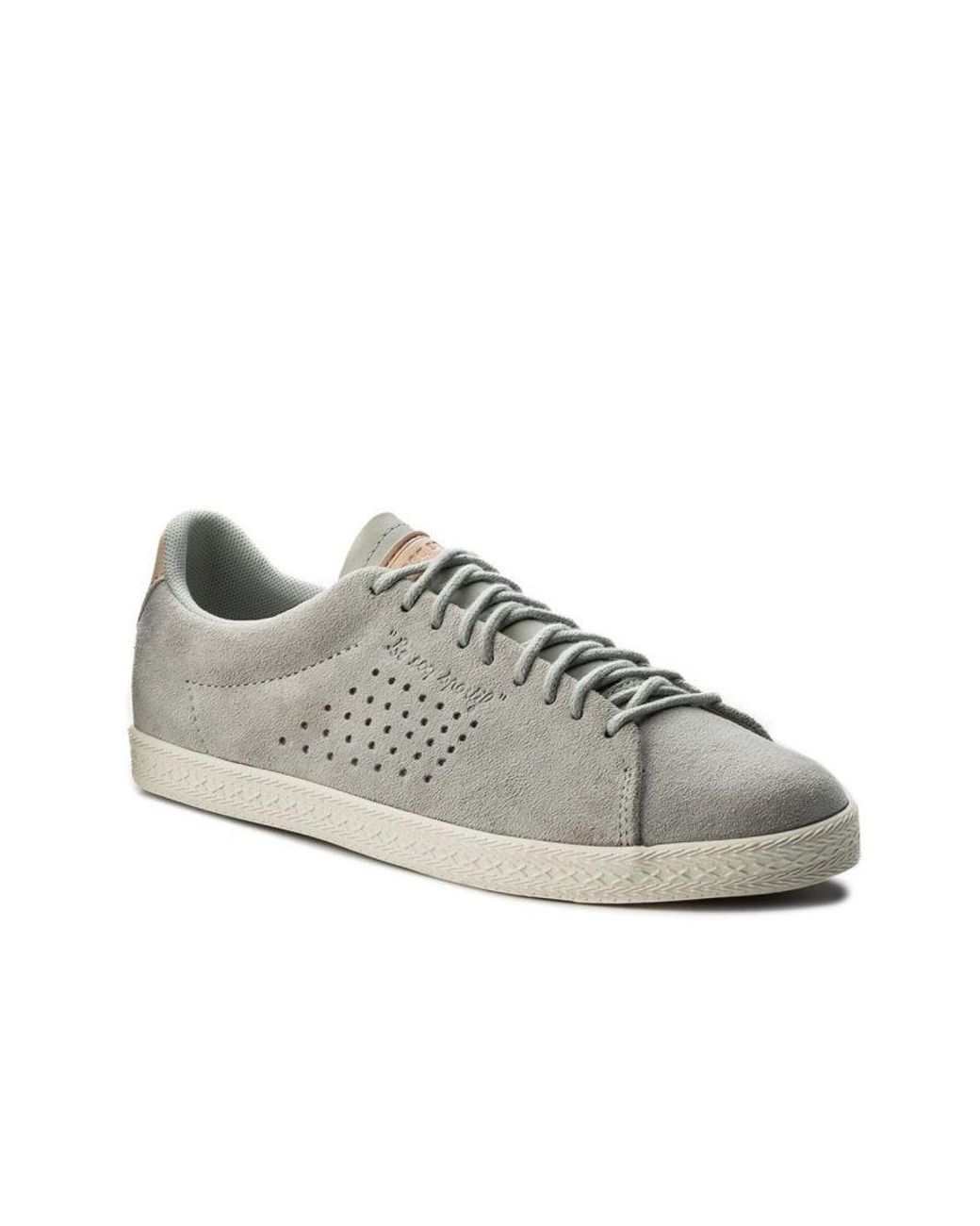 Le Coq Sportif Gray Charline Trainers Leather