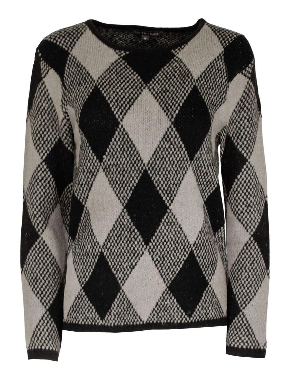 love knitwear Black Diamond Knit Jumper