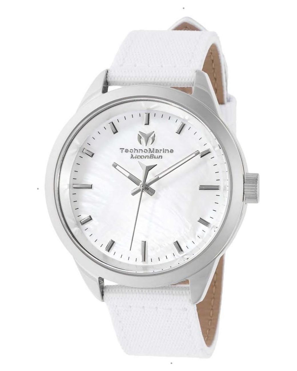 TechnoMarine Gray Tm-822001 Ladies Moonsun Watch