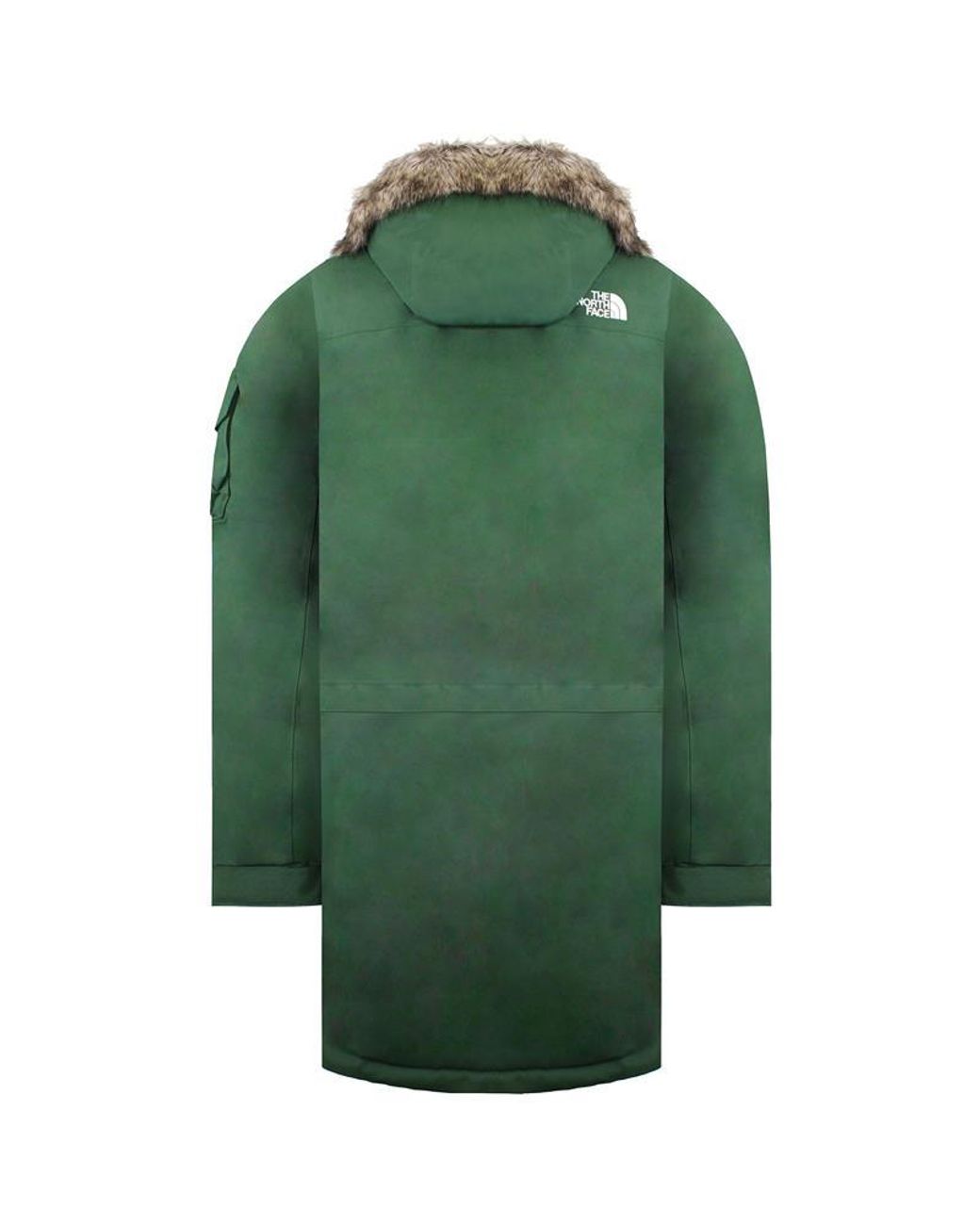 The North Face Green Mcmurdo Parka Jacket Nylon for men