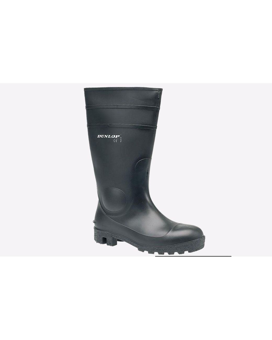 Dunlop Black Protomastor Full Safety Wellington for men