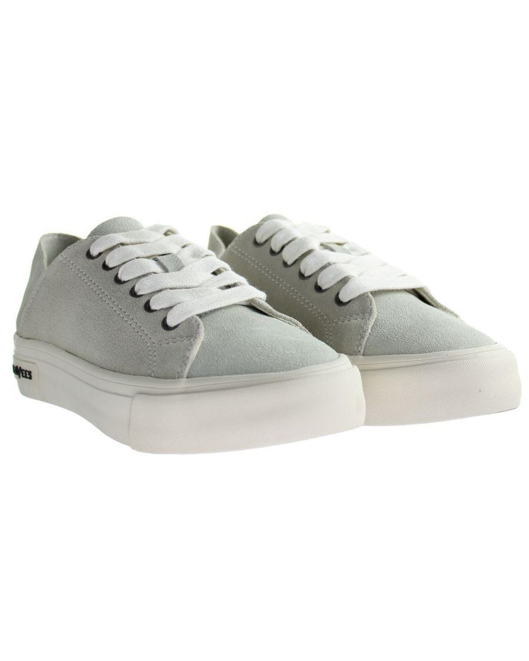 Seavees Gray Sausalito Sea Spray Sneaker Shoes Leather