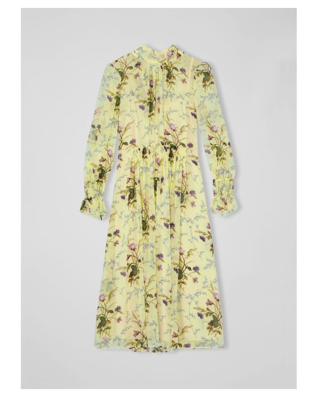 Lk bennett cheap yellow dress