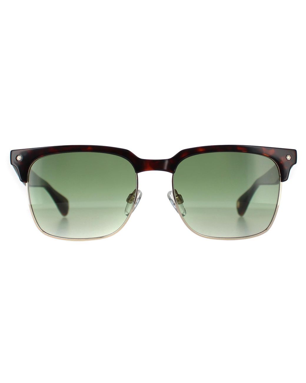Ted Baker Green Semi Rimless Dark Demi Gradient Tb1681 Floyd for men