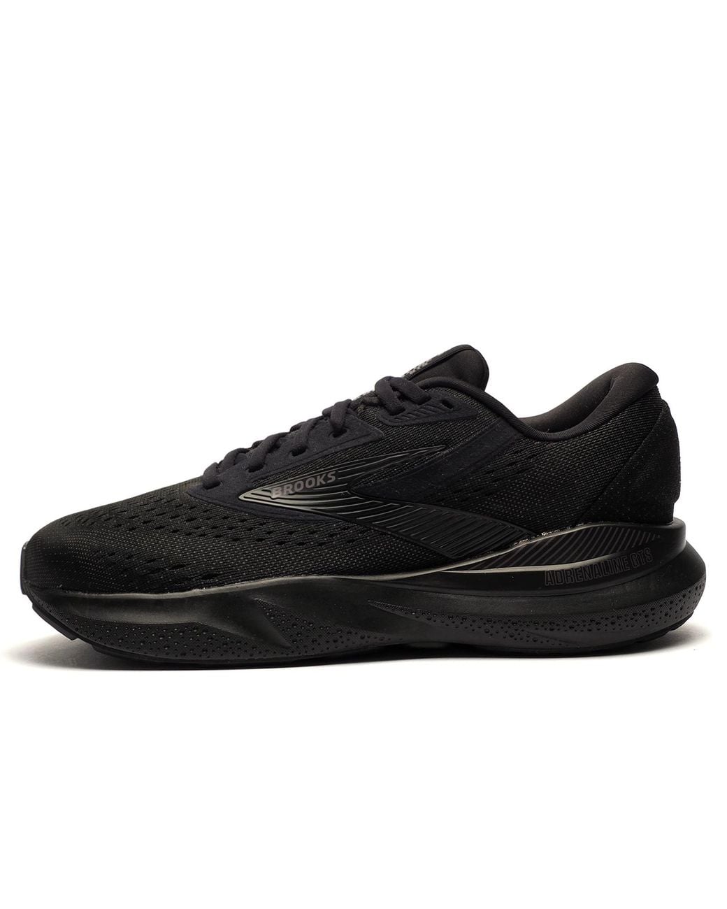 Brooks Black Adrenaline Gts 24 Wide Fit Running Shoes for men
