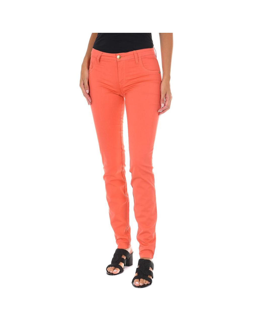 Met Red Trousers Melissa Fil