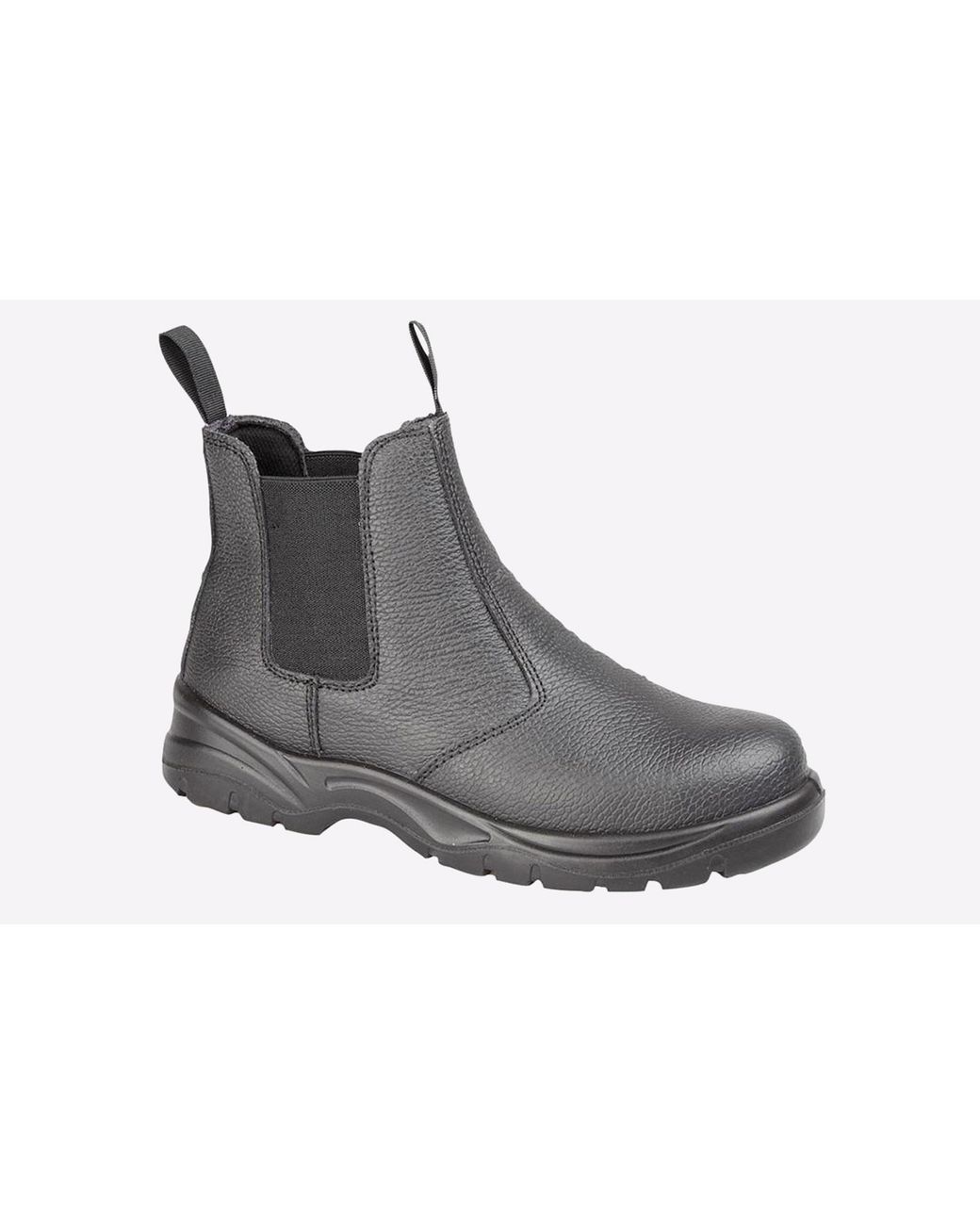 Grafters Gray San Diego Leather Safety Boots for men