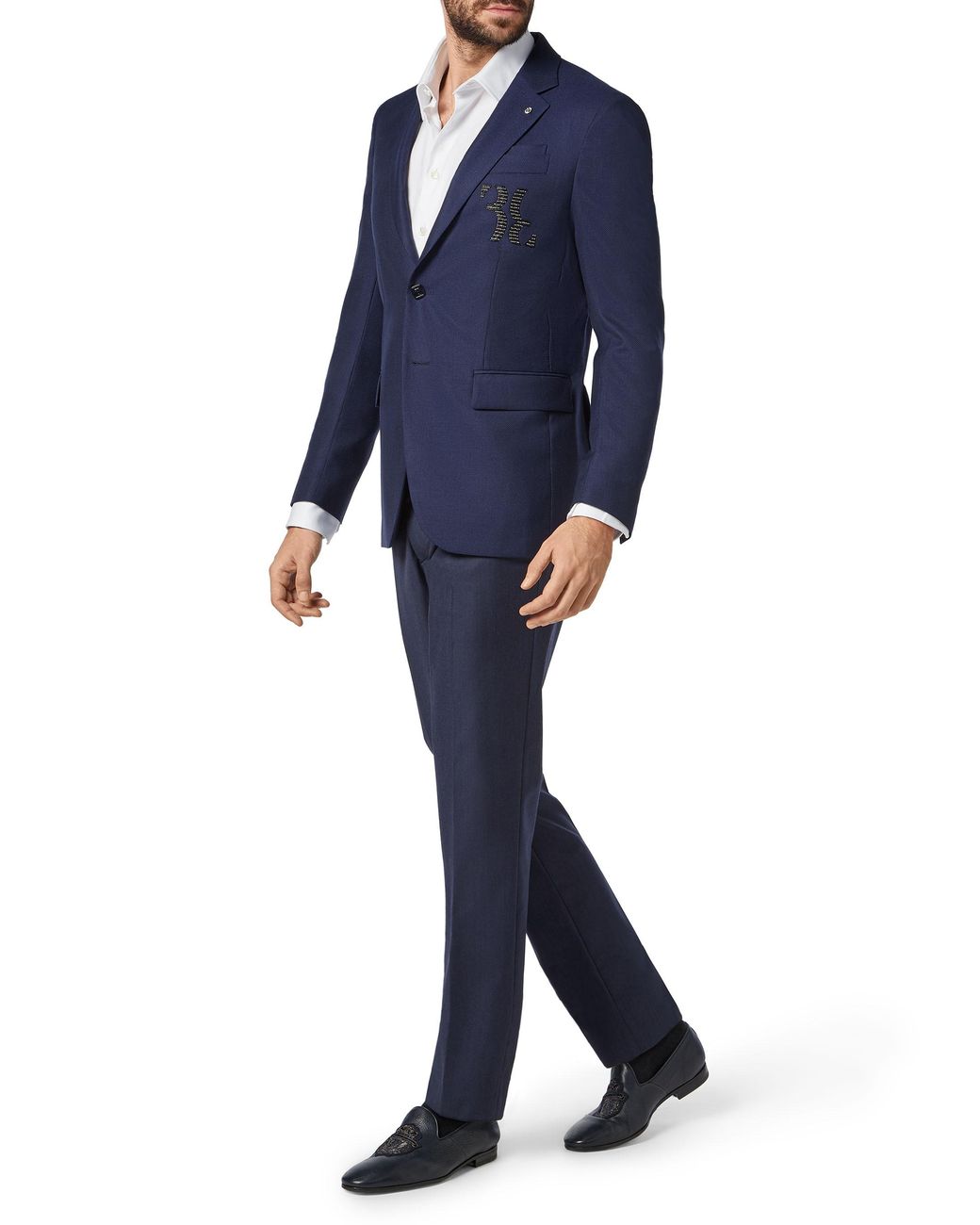 Billionaire Blazer Double B in het Blue voor heren
