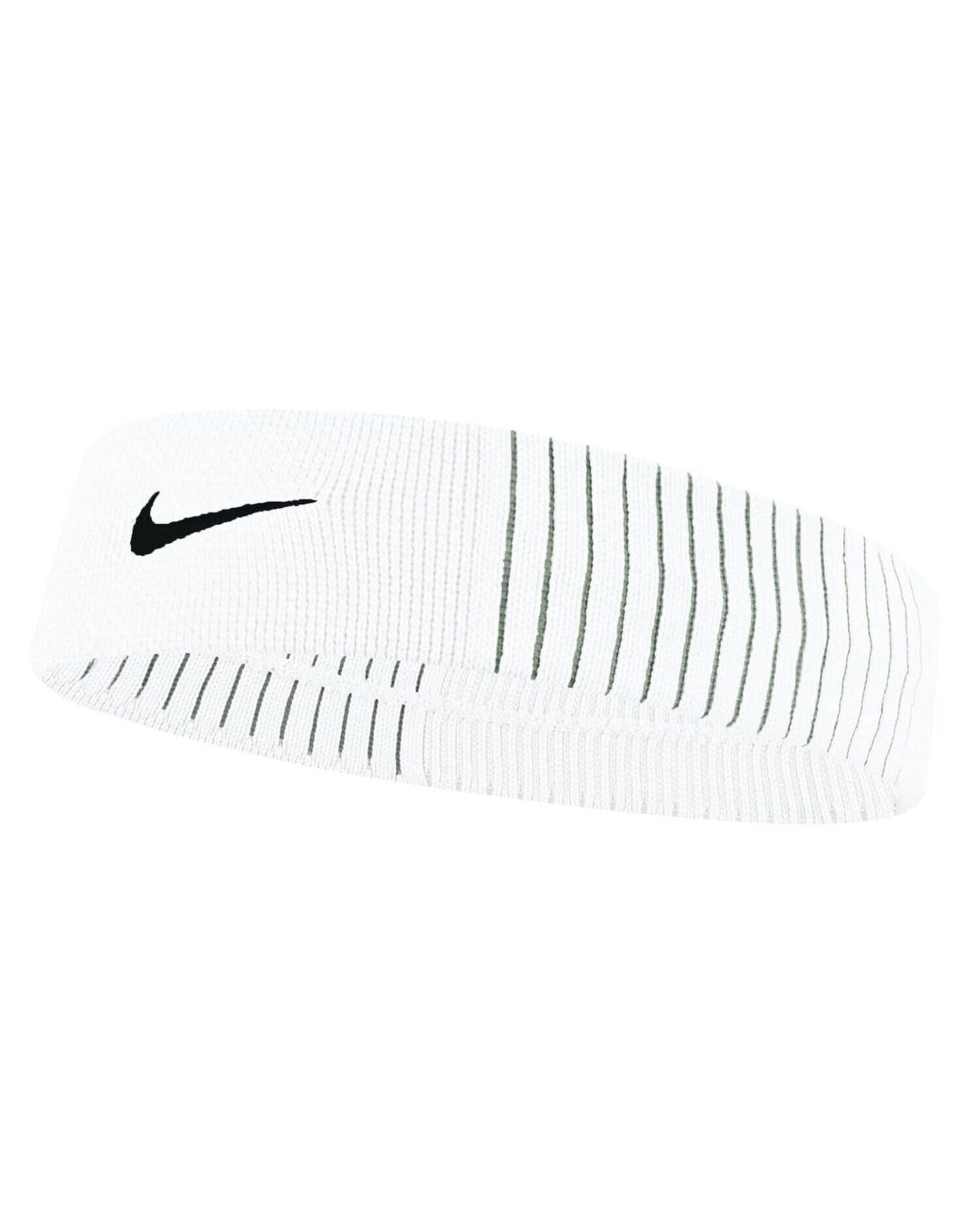 Nike White Adult Reveal Dri-Fit Headband