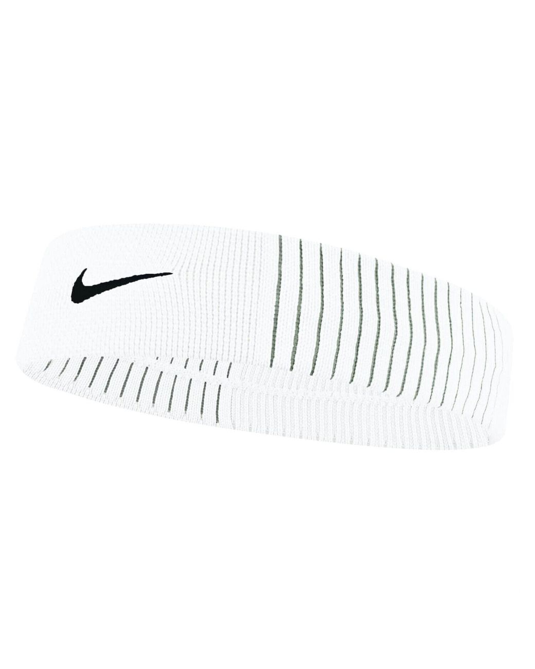 Nike White Adult Reveal Dri-Fit Headband