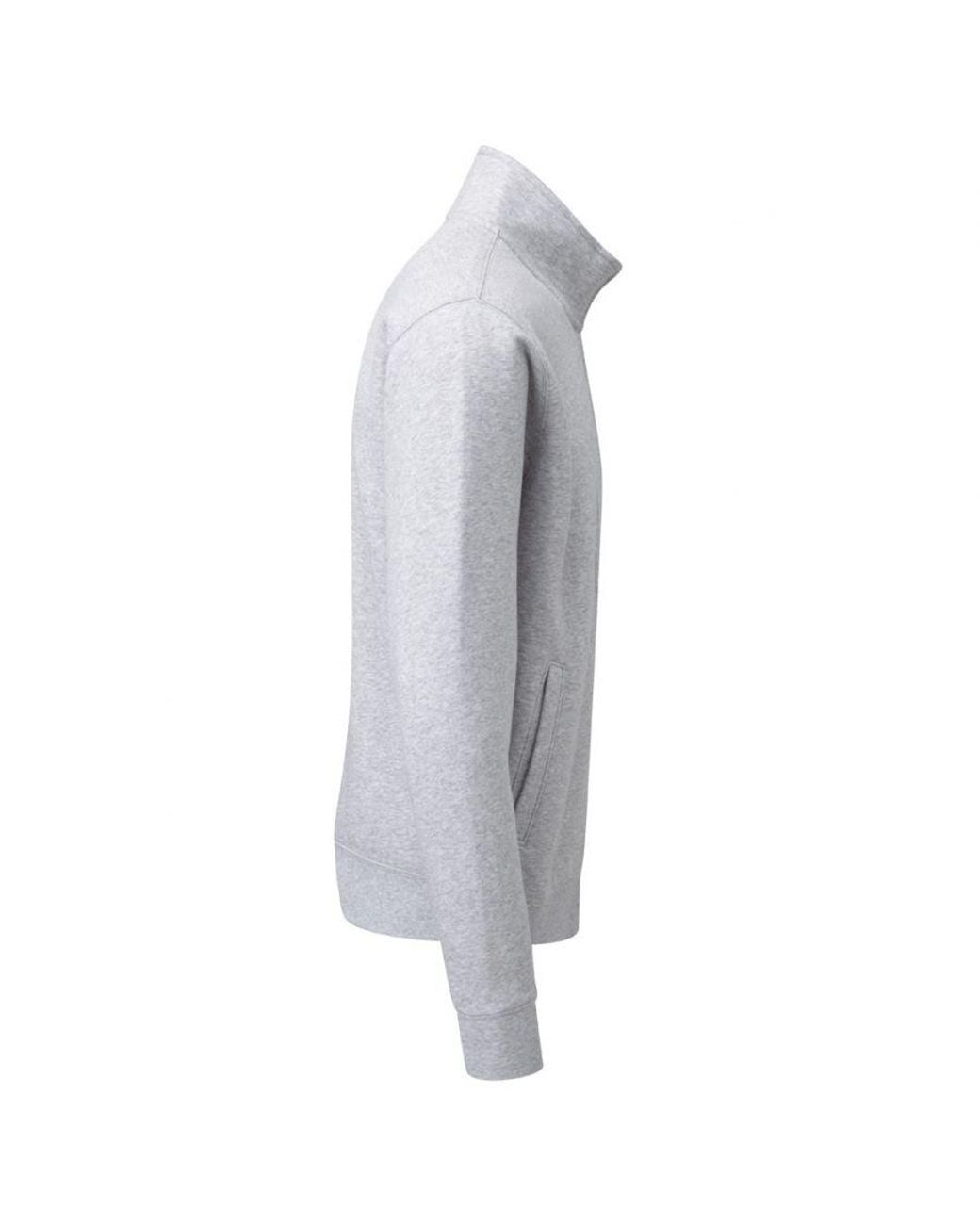 Russell Gray Authentic Full Zip Jacket (Light Oxford) for men
