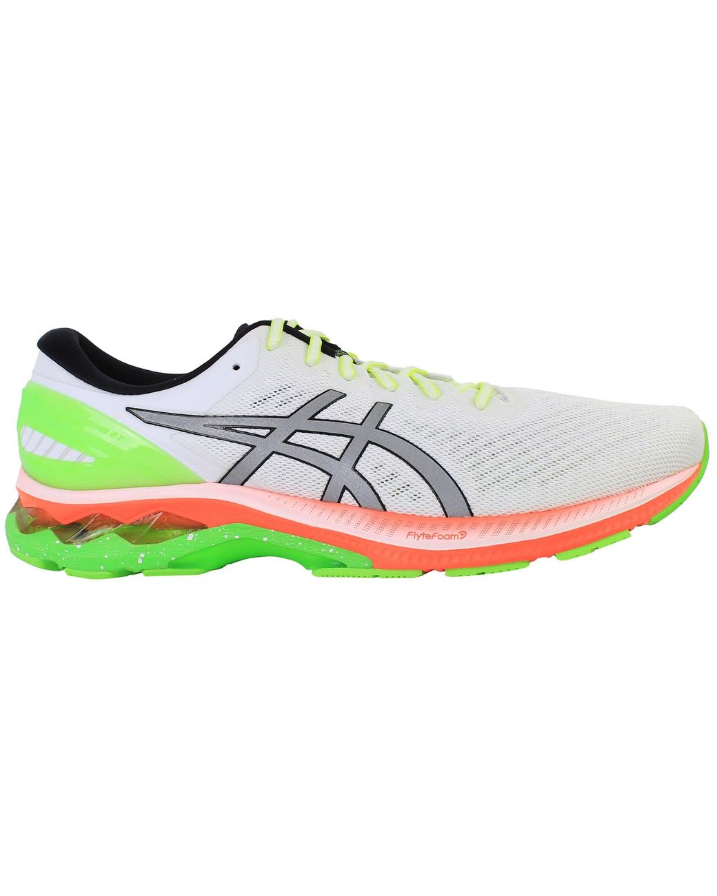 Asics Gray Gel-Kayano 27 Lite-Show Running Shoes for men