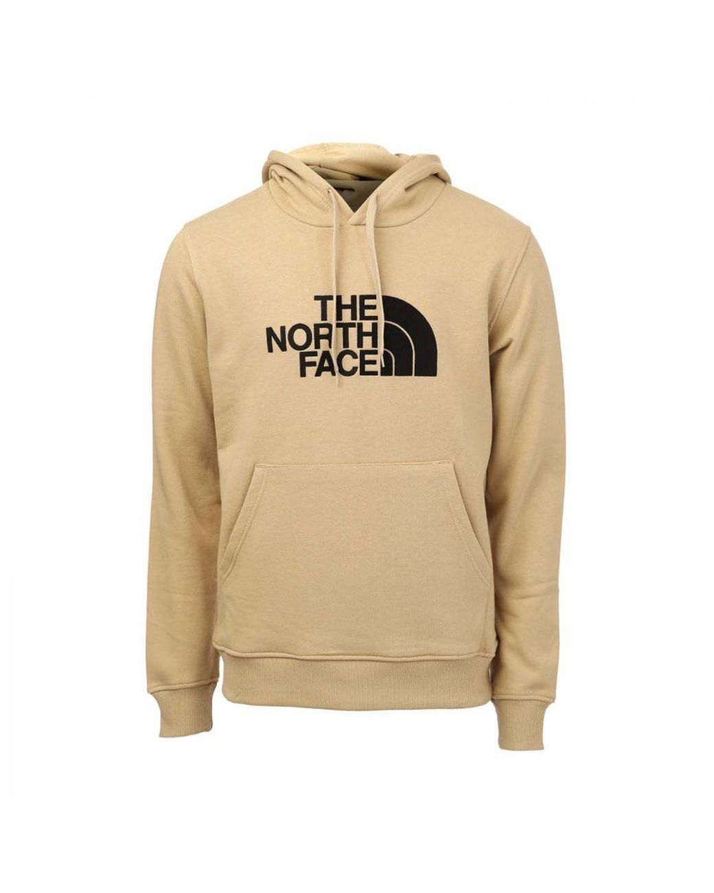 The north face beige on sale hoodie