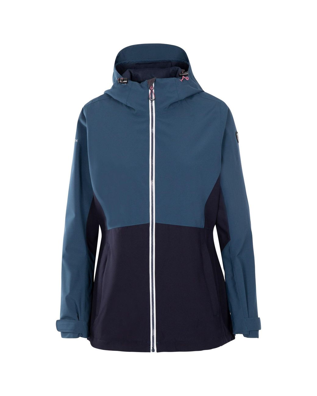 Trespass Blue Ladies Alfresco Tp75 Waterproof Jacket