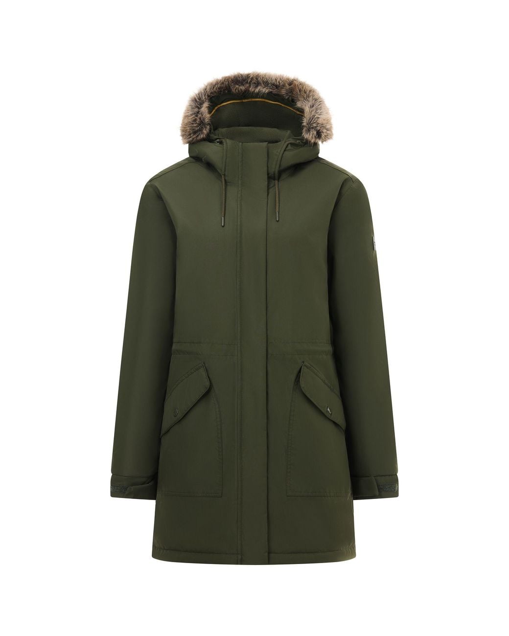 Regatta Green Ladies Sophia Insulated Waterproof Jacket (Dark)