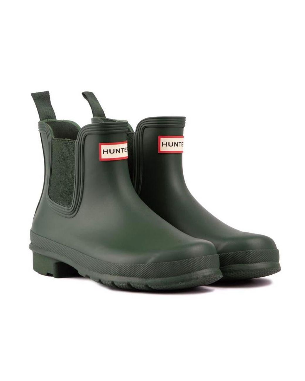 Hunter Green Original Chelsea Boots