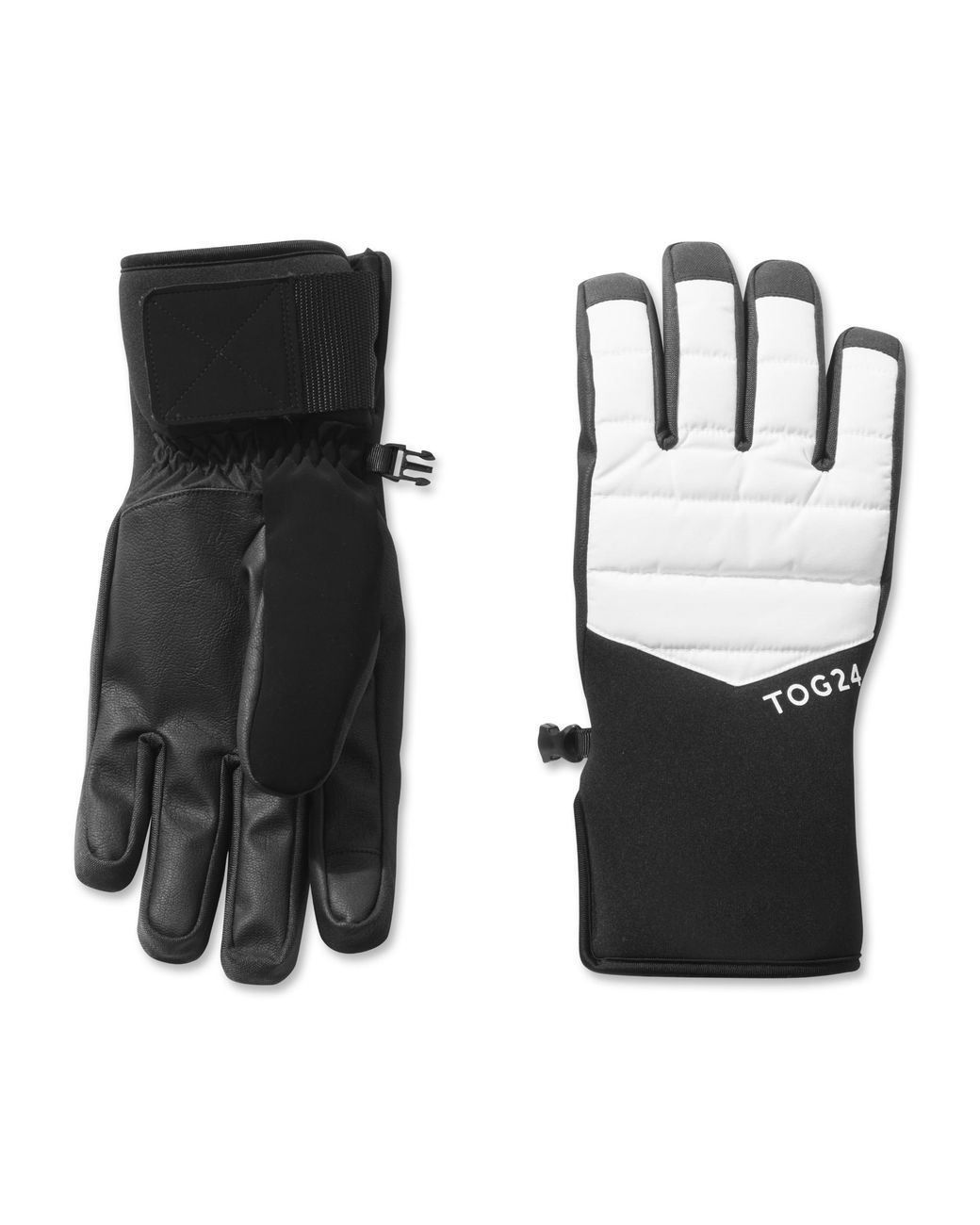 TOG24 Black Adventure Ski Gloves Optic